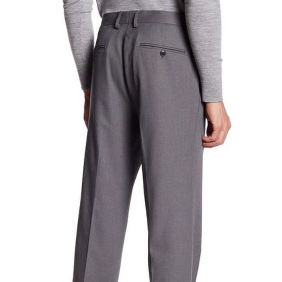 New Kenneth Cole Reaction Stretch Heather Pants - Picture 3 of 4